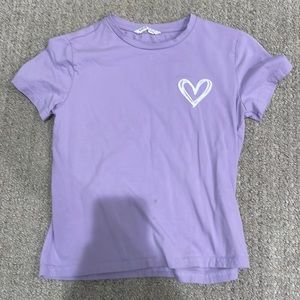 Shein US 11-12 Y t-shirt purple lavender